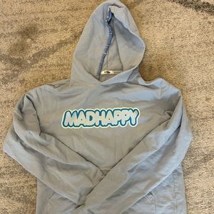 Blue Madhappy Hoodie Size M
